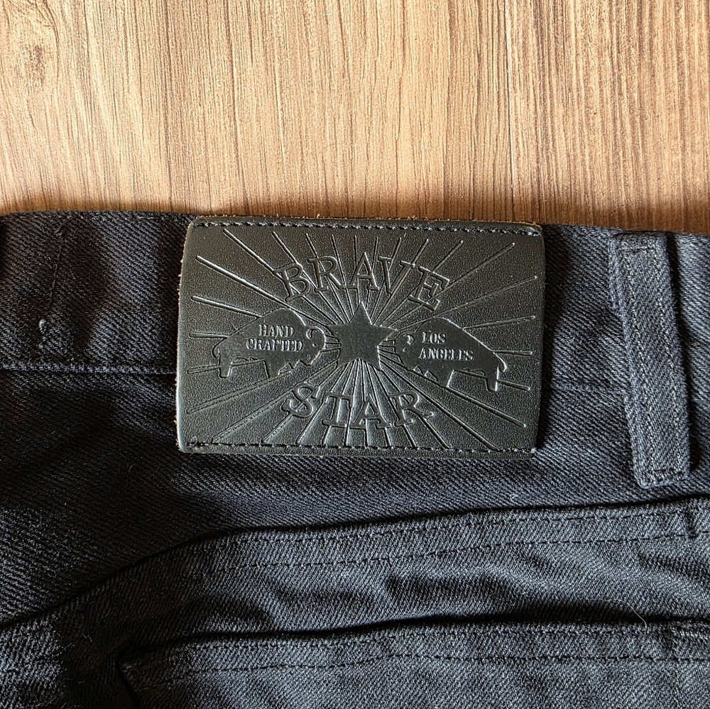 Bravestar double black selvage jeans Man Size 30